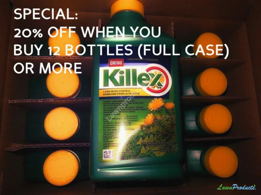 Killex 1L Concentrate Full Case Of 12 Concentrates Selective Weed Killer